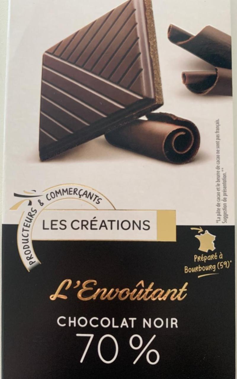 Fotografie - L'envoûtant Chocolat Noir 70% Les Créations