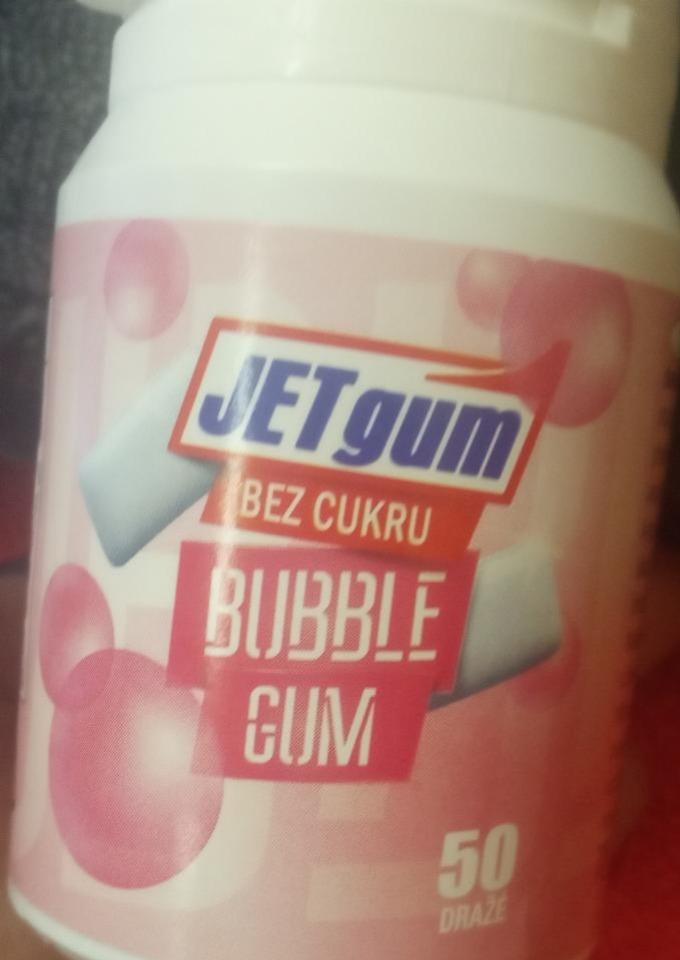Fotografie - JET gum bez cukru BUBBLE GUM