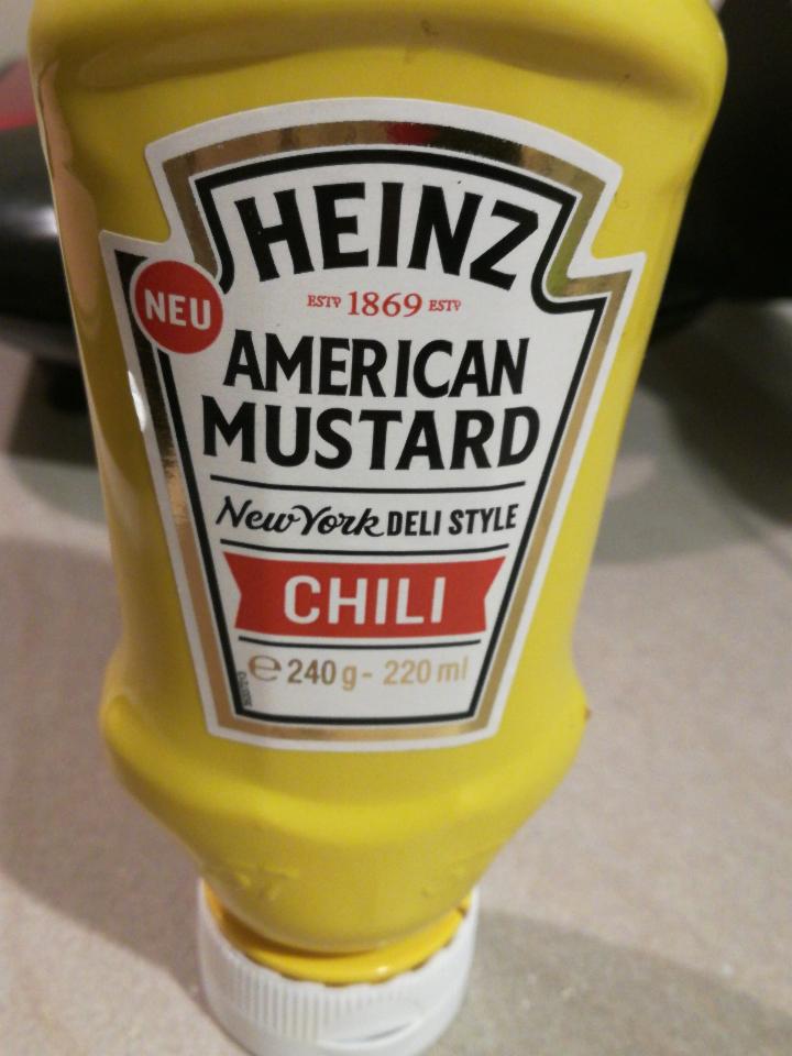 Fotografie - American Mustard Chili Heinz
