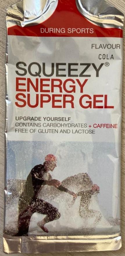 Fotografie - Energy Super gel Cola flavour Squeezy