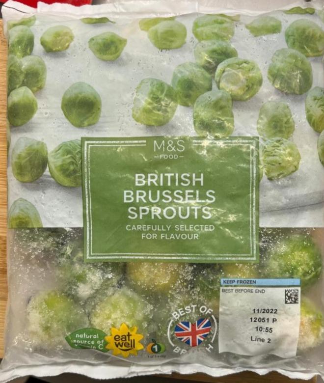 Fotografie - British Brussels Sprouts M&S Food