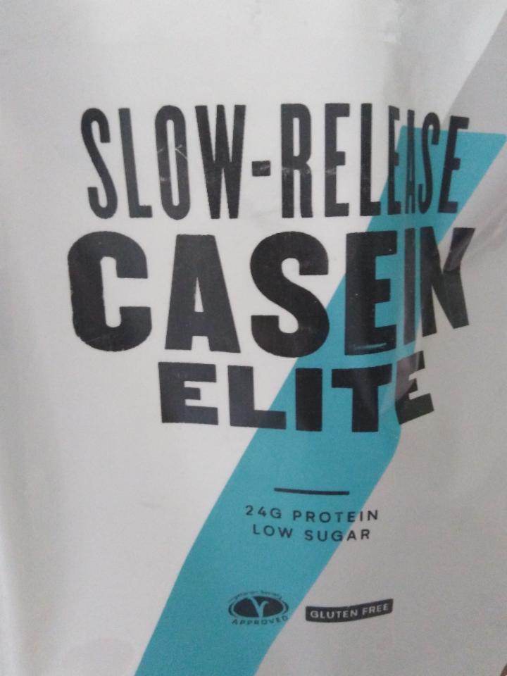 Fotografie - Slow release casein elite chocolate MyProtein