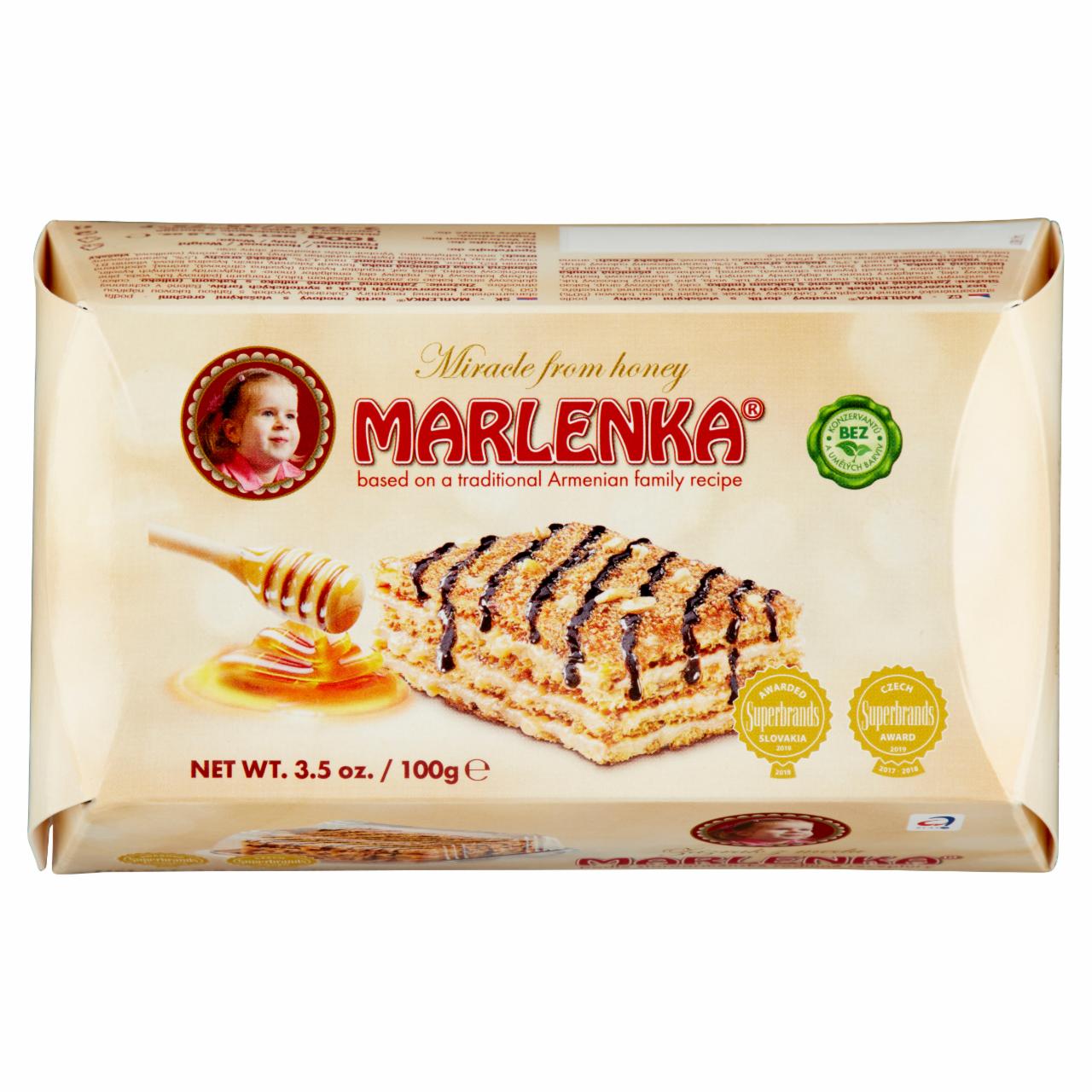 Fotografie - Marlenka medový dort