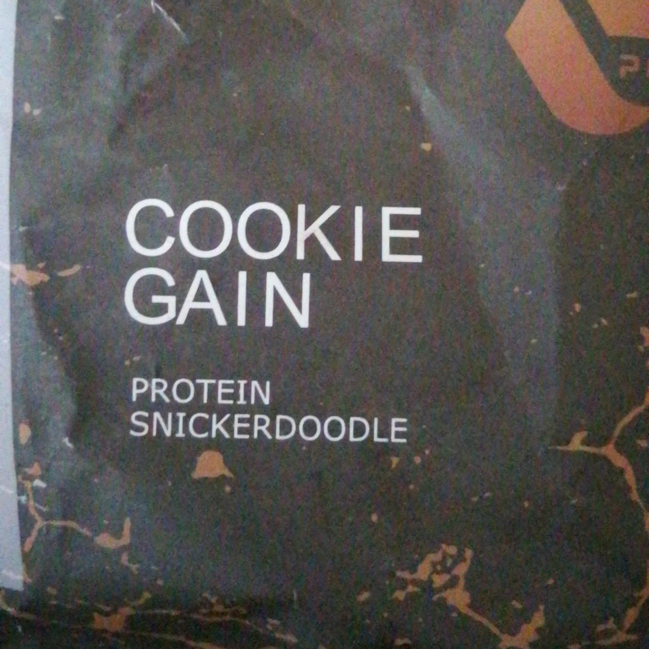 Fotografie - Cookie gain protein snickerdoodle Passion bar