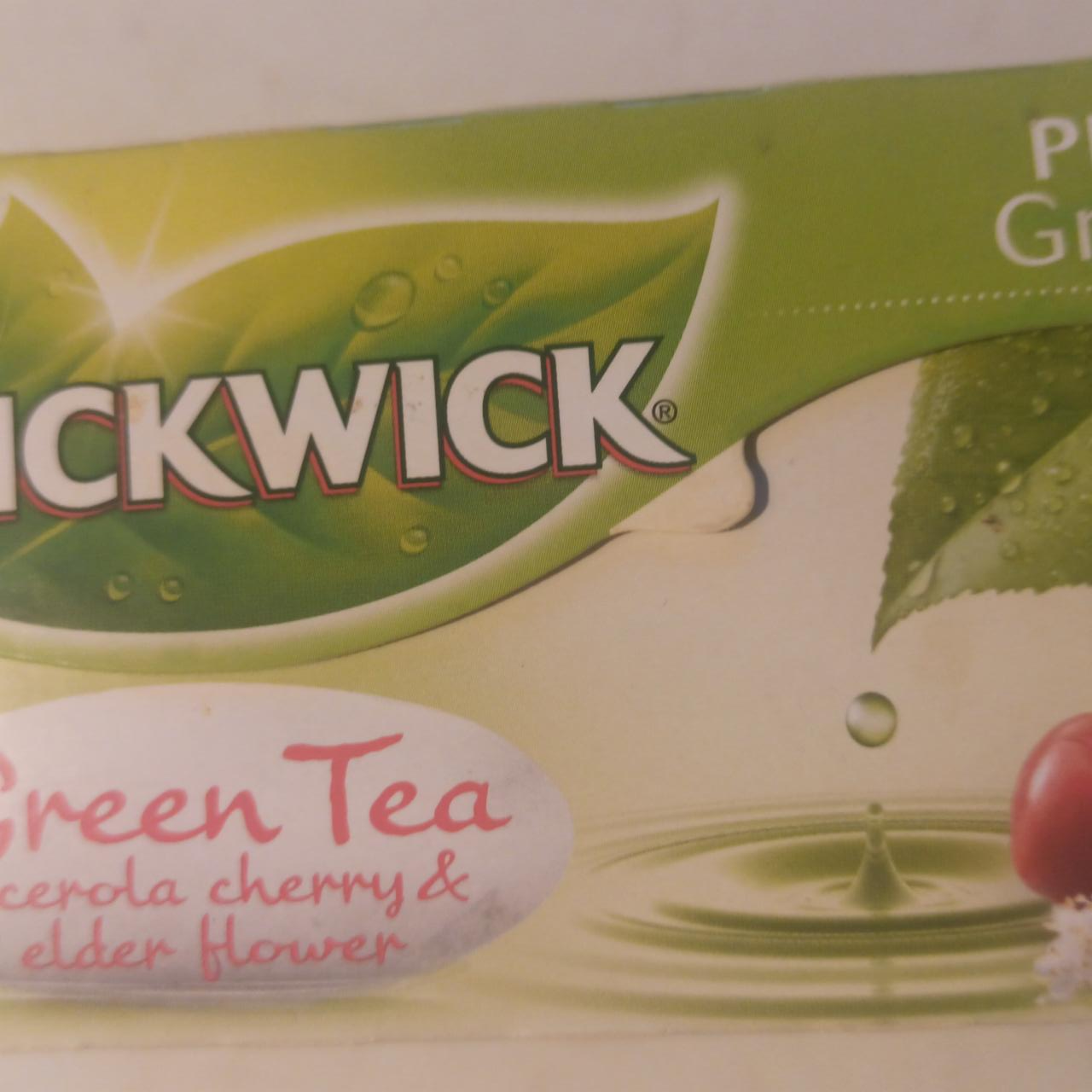 Fotografie - Green Tea acerola cherry & elder flower Pickwick