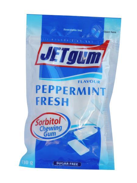 Fotografie - žvýkačka JETgum peppermint
