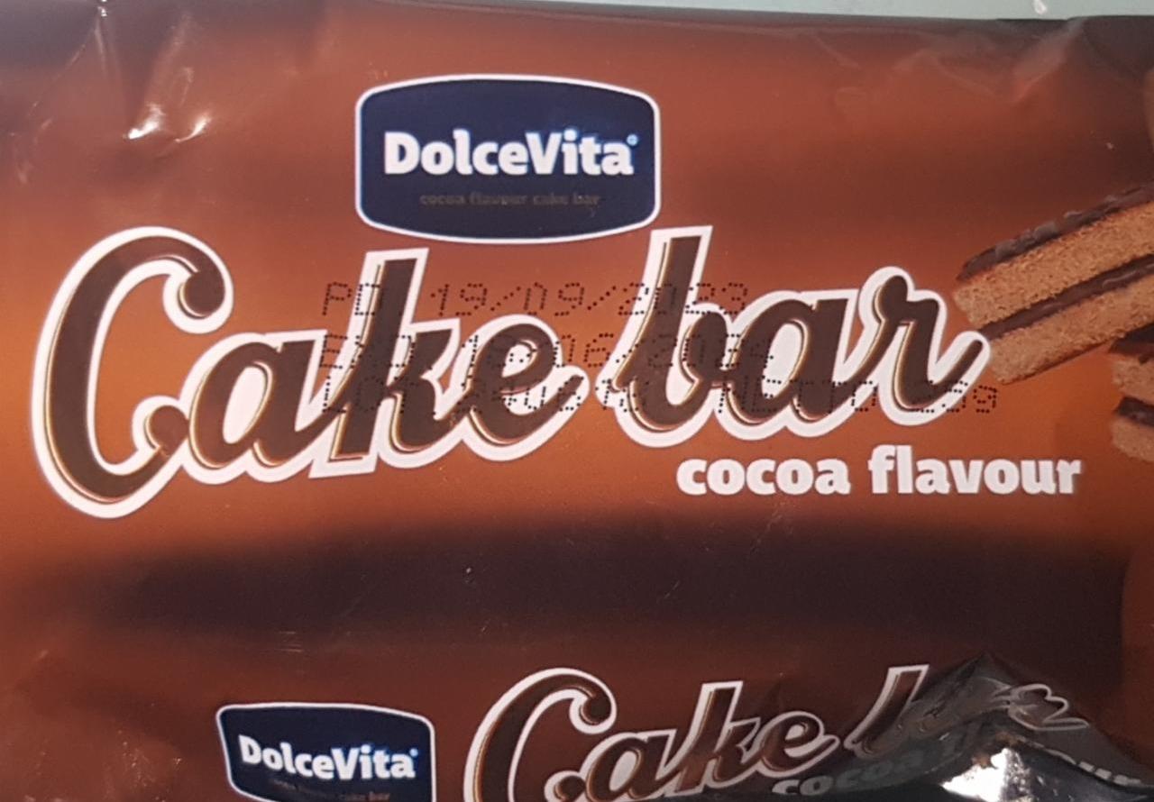 Fotografie - Cake bar cocoa flavour DolceVita