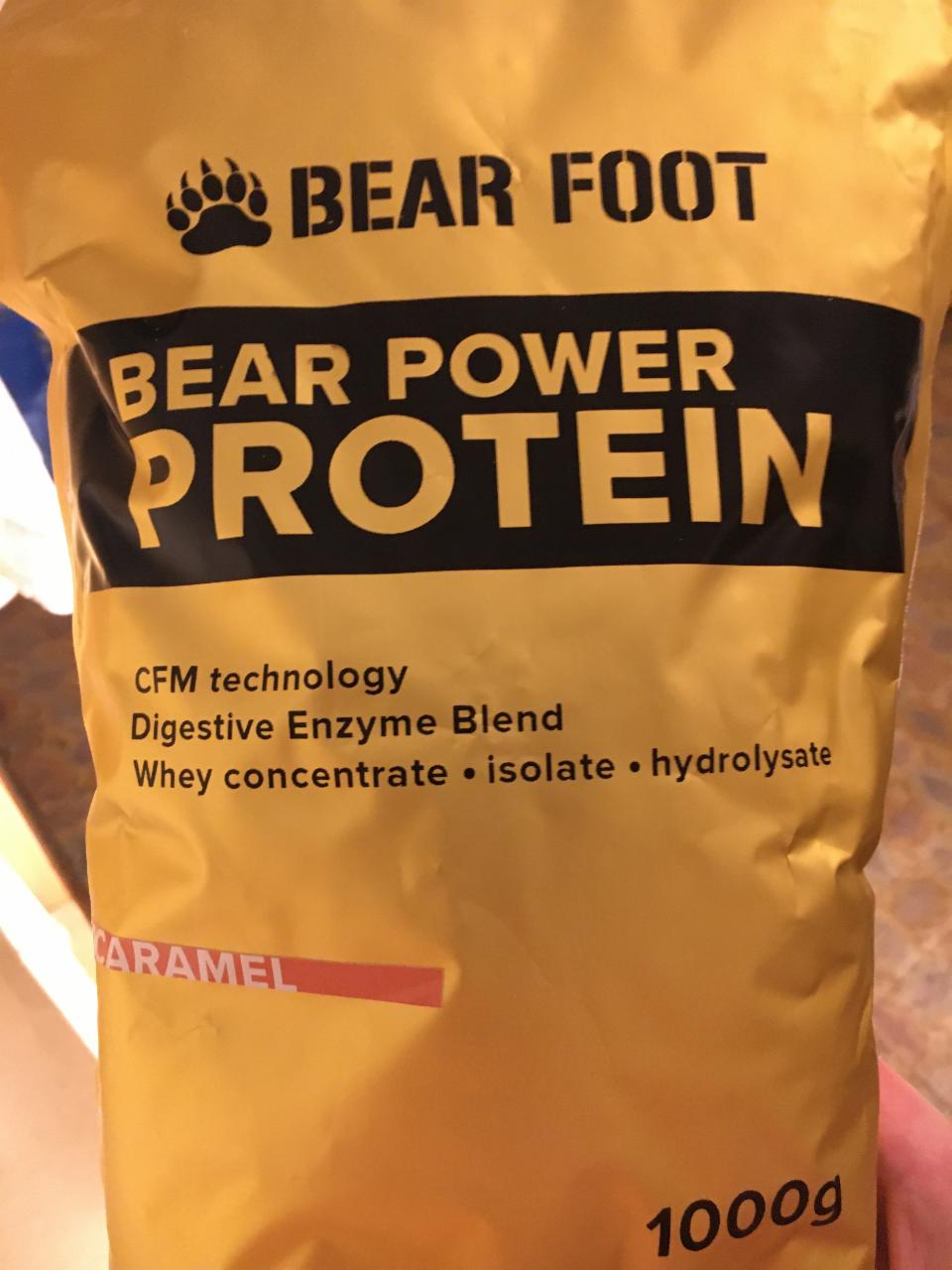 Fotografie - Protein Caramel Bear Foot