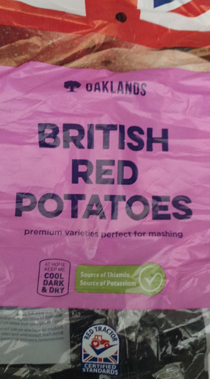 Fotografie - British Red Potatoes Oaklands
