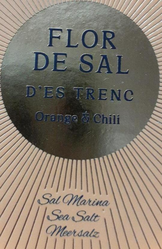 Fotografie - D'es Trenc orange & chilli sea salt Flor de sal