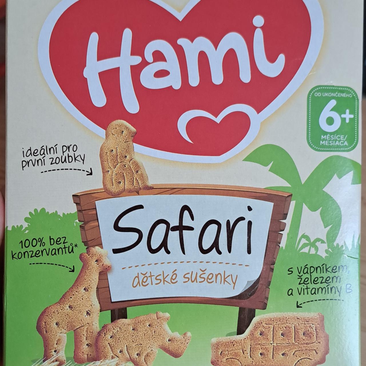 Fotografie - Safari dětské sušenky Hami