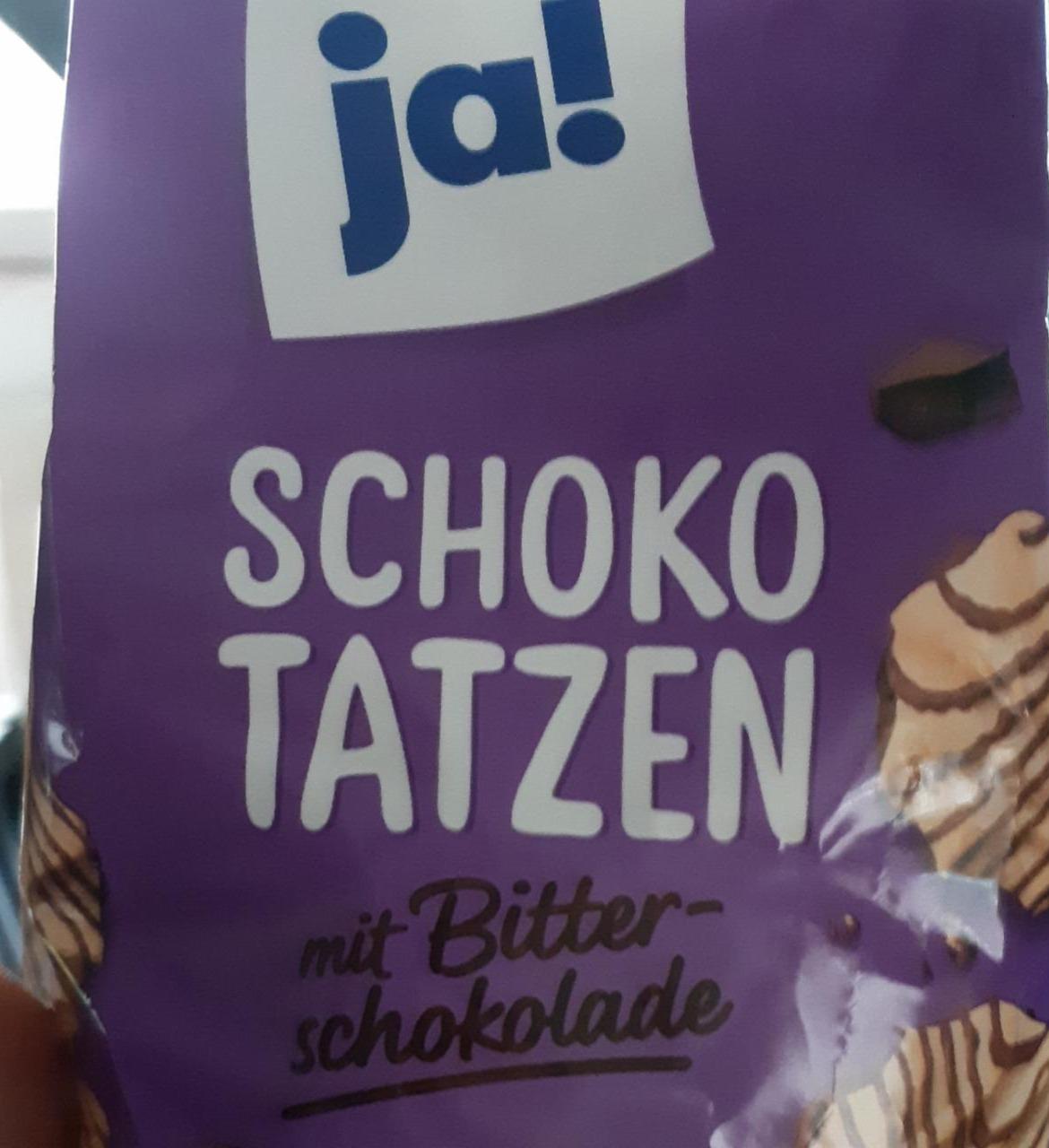 Fotografie - Schoko Tatzen mit Bitterschokolade Ja!