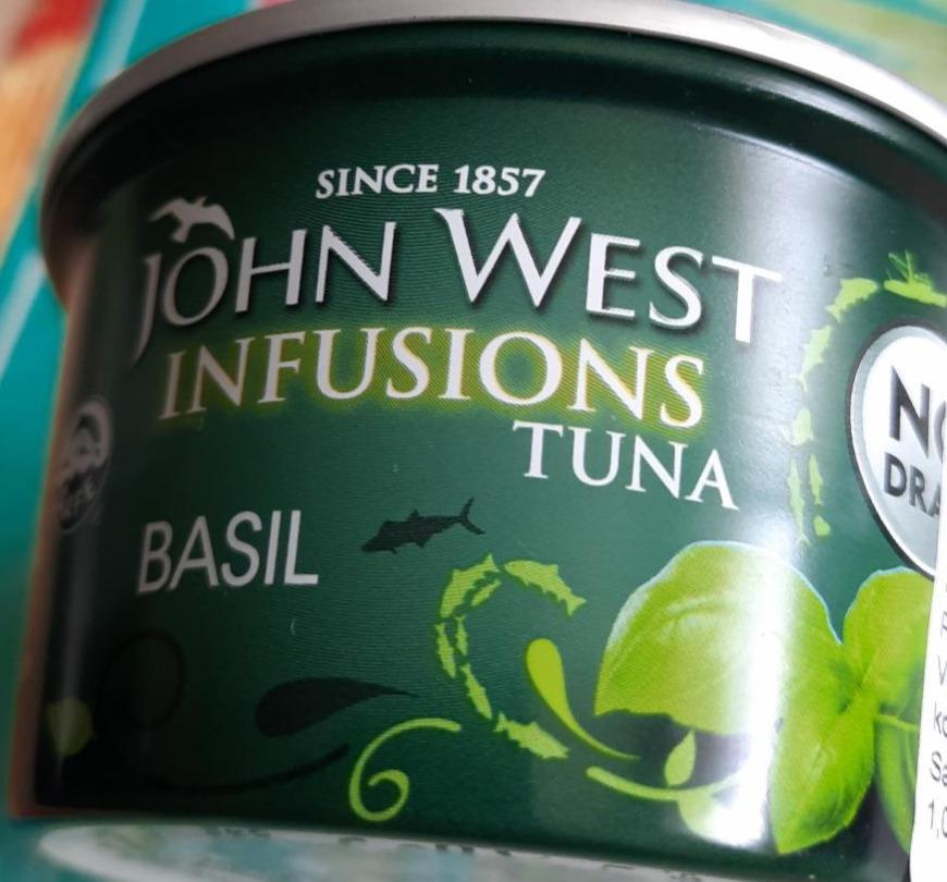 Fotografie - Infusions tuna basil (tuňák s bazalkou) John West