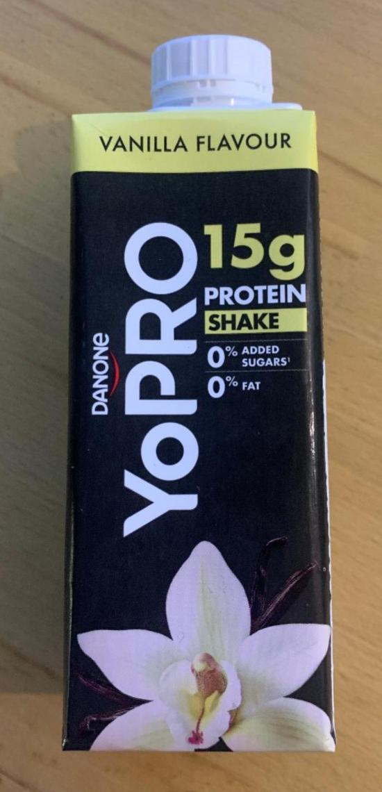 Fotografie - YoPro 15g Protein Shake Vanilla flavour Danone