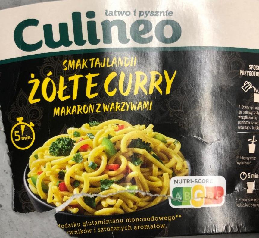 Fotografie - Zólte Curry makaron z warzywami Culineo