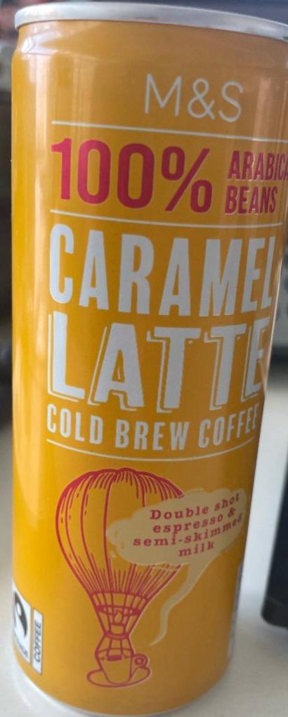 Fotografie - Caramel latte cold brew coffee M&S