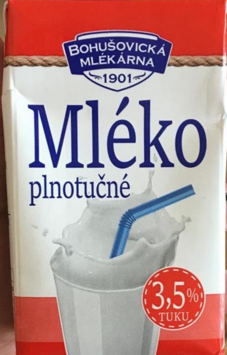 Fotografie - mléko plnotučné Bohušovická mlékárna