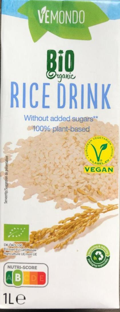Fotografie - Bio Organic Rice Drink Vemondo
