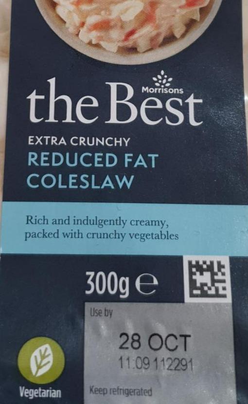 Fotografie - the Best coleslaw reduced fat Morrisons