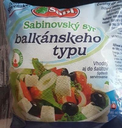 Fotografie - Sabinovský sýr balkánského typu Sabi