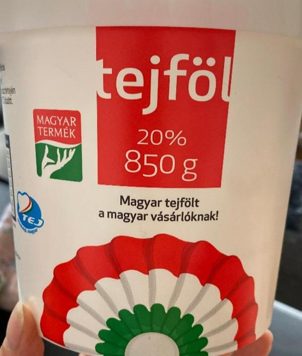 Fotografie - Tejföl 20% Magyar Termek