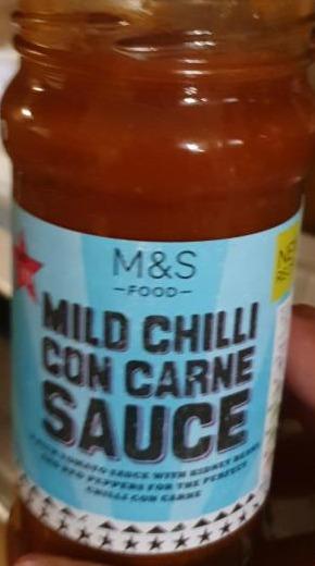 Fotografie - Mild Chilli Con Carne Sauce M&S Food