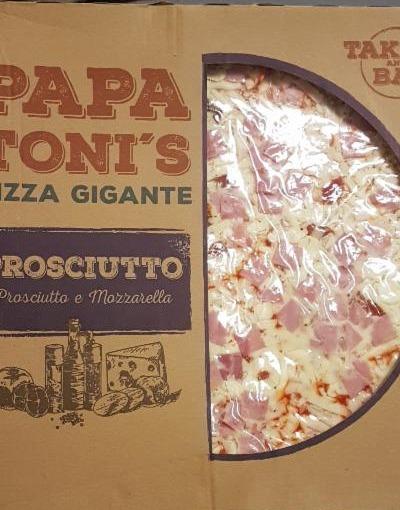 Fotografie - papa toni's pizza gigante prosciutto