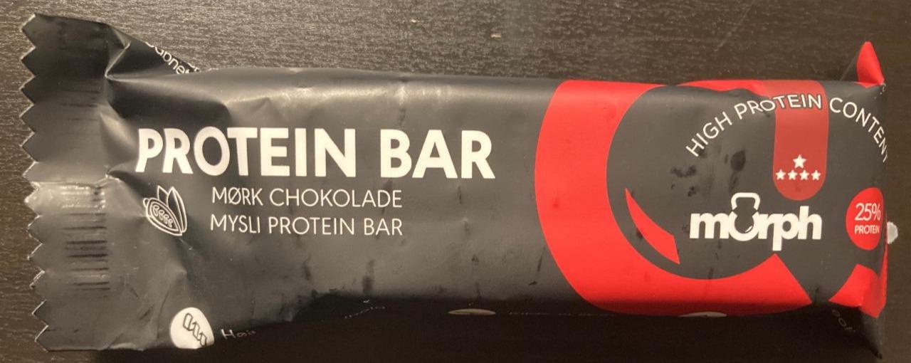 Fotografie - Protein Bar Mørk Chokolade Murph
