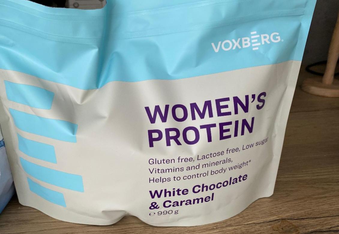 Fotografie - Women’s protein White chocolate & Caramel Voxberg