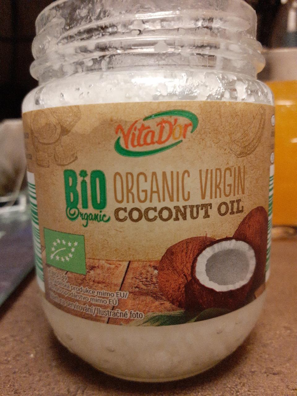 Fotografie - bio organic virgin coconut oil Vita D´or