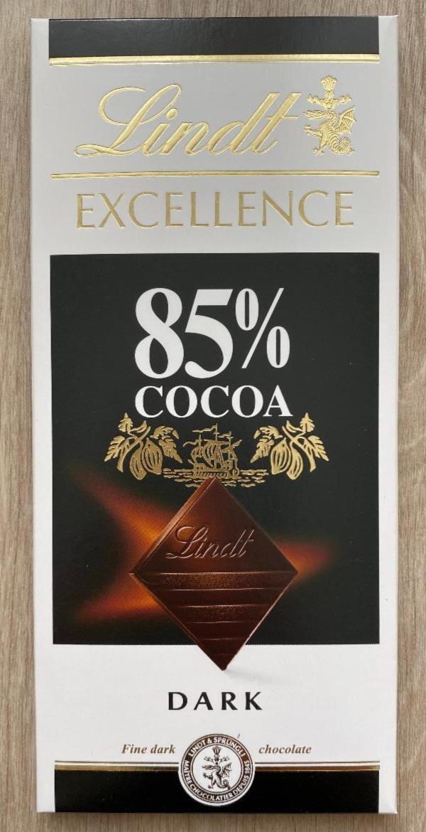 Fotografie - Excellence 85% cocoa dark (extra hořká čokoláda) Lindt