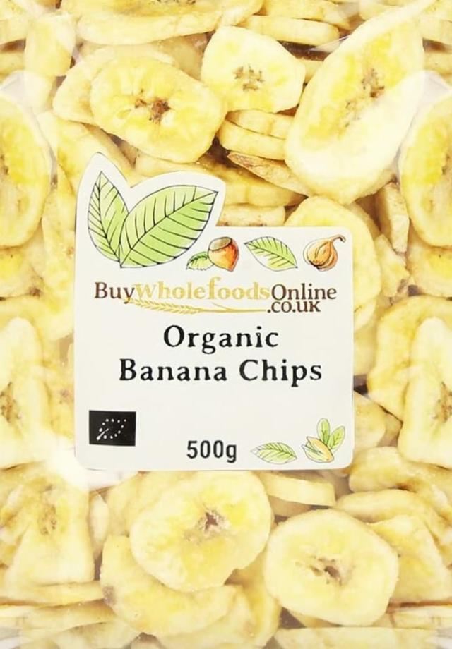 Fotografie - Organic Banana Chips Buywholefoodsonline.co.uk