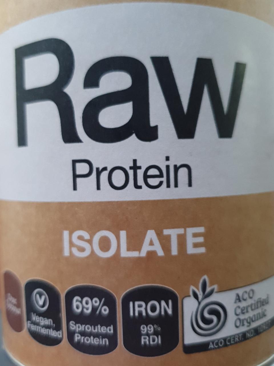 Fotografie - Raw Protein Isolate Chocolate & Coconut Amazonia