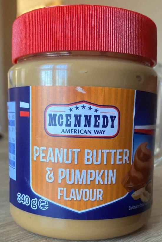 Fotografie - Peanut Butter & Pumpkin flavour McEnnedy American Way