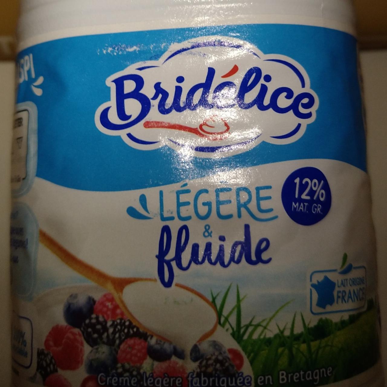 Fotografie - Crème légère & fluide 12% Bridélice