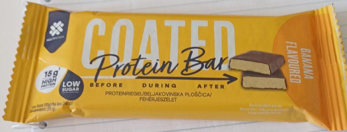 Fotografie - coated protein bar banana