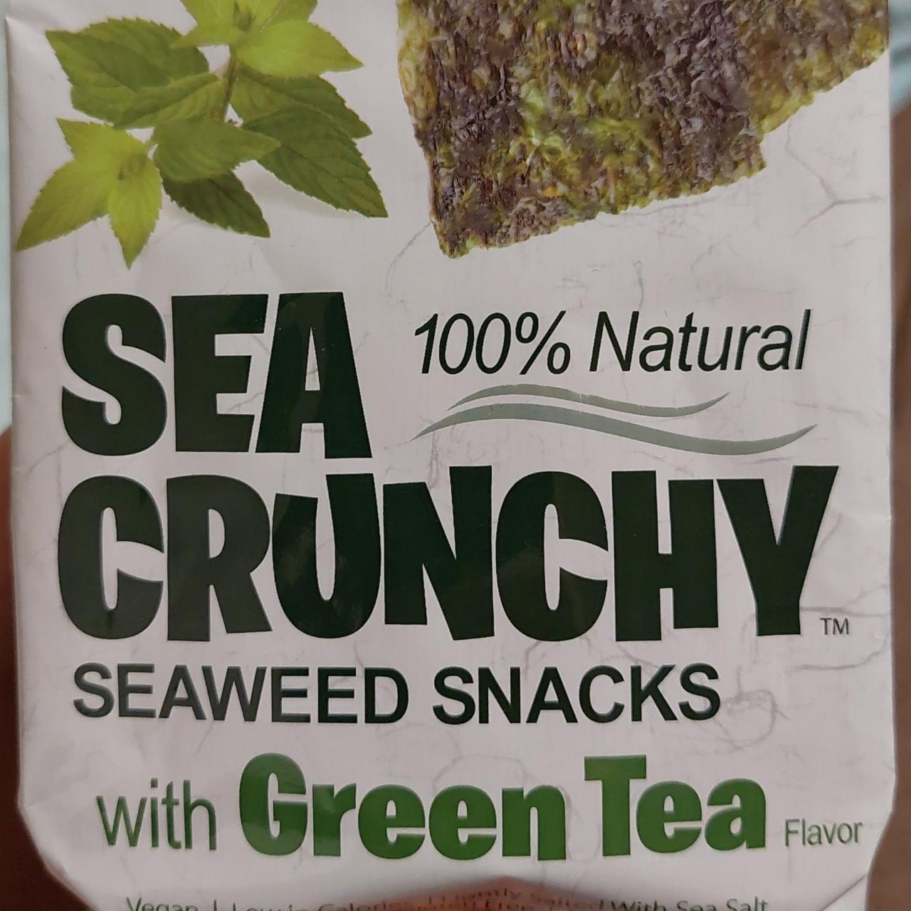 Fotografie - Crunchy Seaweed Snacks with Green Tea