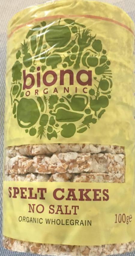 Fotografie - Spelt Cakes No Salt Biona organic