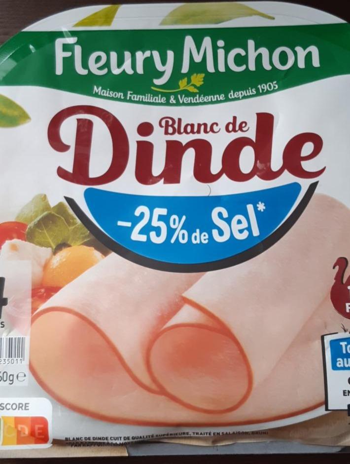 Fotografie - Blanc de Dinde - 25% de sel Fleury Michon