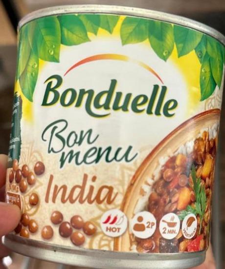 Fotografie - Bon menu India Bonduelle