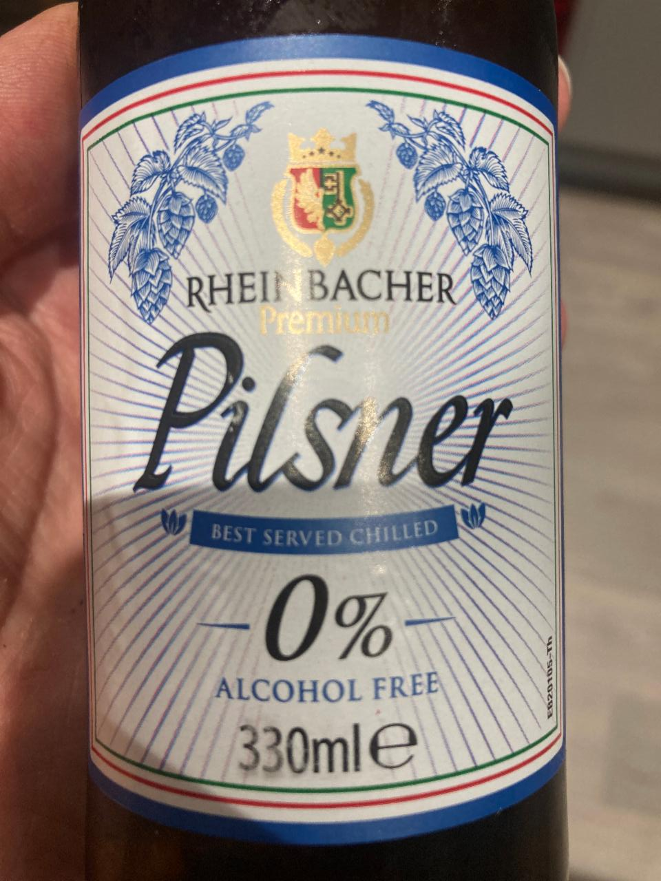 Fotografie - Premium Pilsener 0% alcohol free Rheinbacher