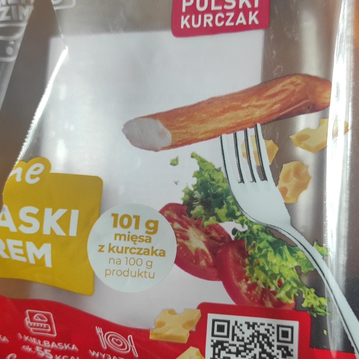 Fotografie - Pyszne kielbasky z serem Polski kurczak