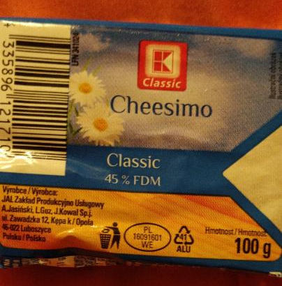 Fotografie - Cheesimo classic 60% K-Classic