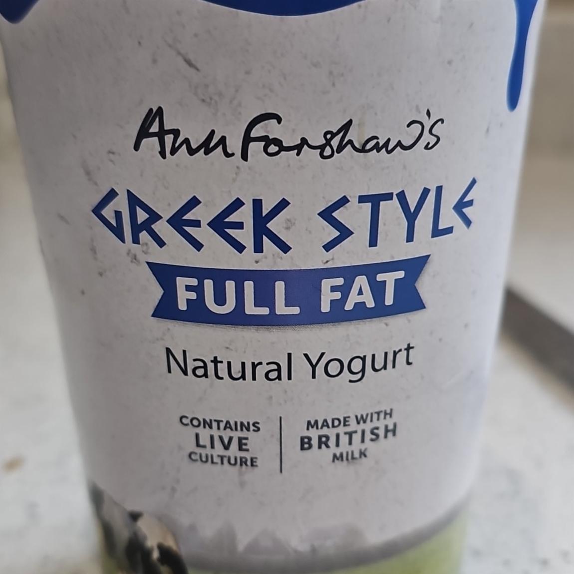 Fotografie - Greek Style Yogurt Ann Forshaw's