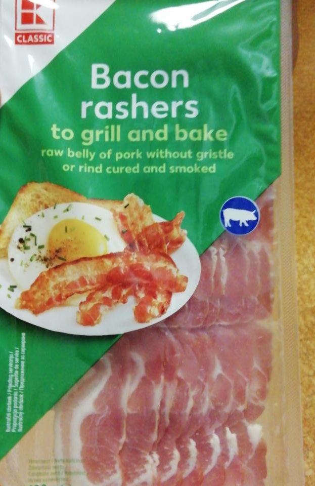 Fotografie - Bacon rashers to Grill and bake K-Classic