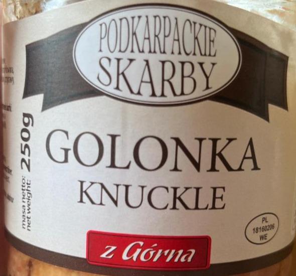 Fotografie - Golonka knuckle z Górna Podkarpackie Skarby