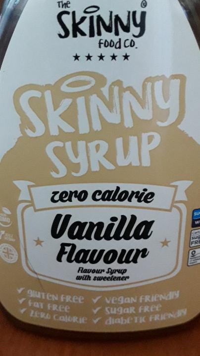 Fotografie - Dkinny Syrup zero calorie Vanila Flavour The Skinny Food Co