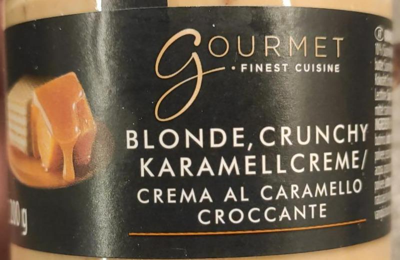 Fotografie - Blonde, crunchy karamellcreme Gourmet finest cuisine