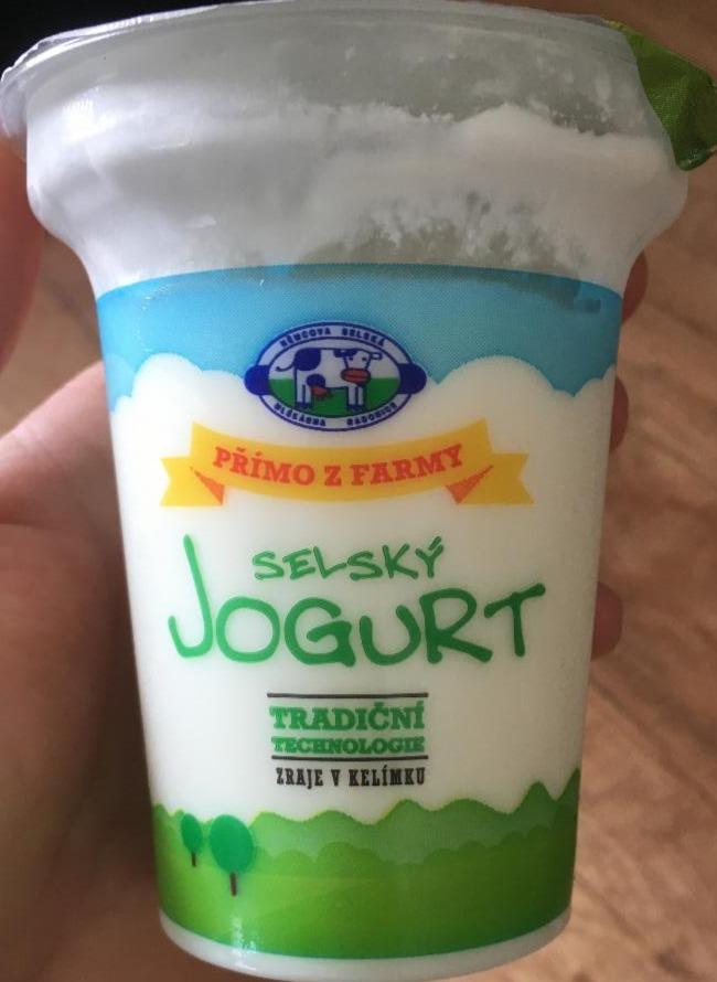 Fotografie - Selský bílý jogurt z farmy Mlékárna Radonice