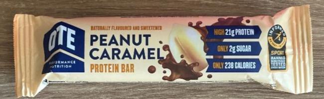 Fotografie - Protein Bar Peanut Caramel OTE